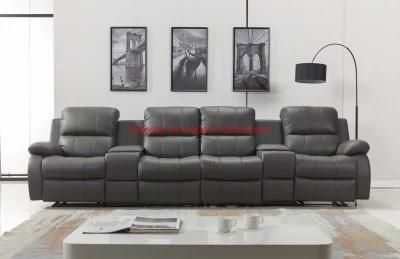 Wholesale High Quality Modern Chesterfield Leather Recliner Living Room Home Furniture Cinema Hotel Sofa