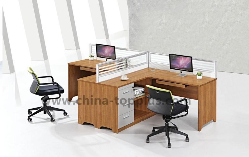Two Person Office Workstation Staff Desk Modern Office Furniture (M-W1703-2)
