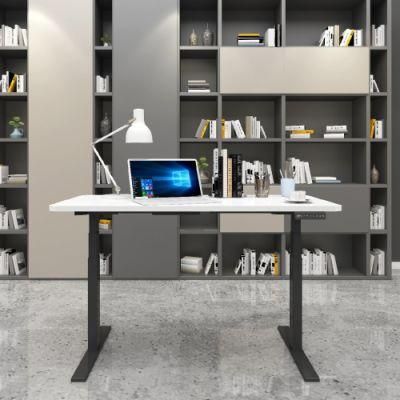 Modern Raising Standing Height Adjustable Desk Metal Office Table with High Quality Jc35ts-R12r-Th