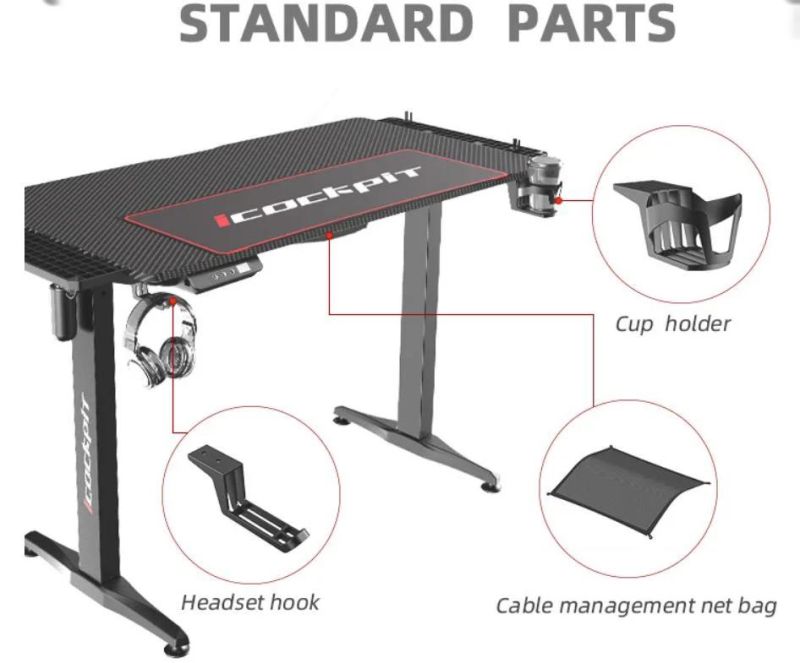 Level 20 Gt Battlestation Gaming Desk for Better at-Home Play