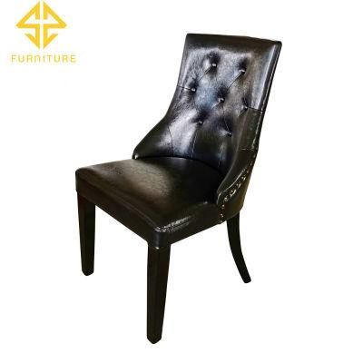 Wholesale Restaurant Furniture PU Leather High Quality Dining Chairs