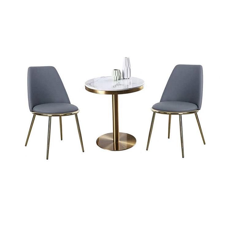 Italian Minimalism Customized Furniture Sets Stable Waterproofing Dining Chairs