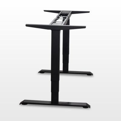 Ergonomic Two Motors Furniture Office Electric Height Adjustable Sit Standing Desk