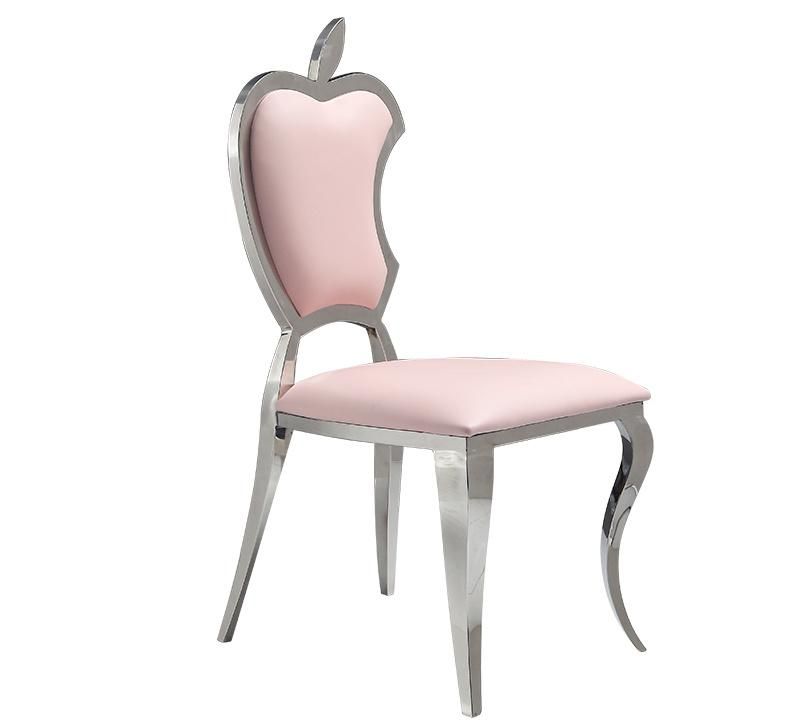 Wholesale Silver Metal Stand Catering Dining Chairs for Wedding