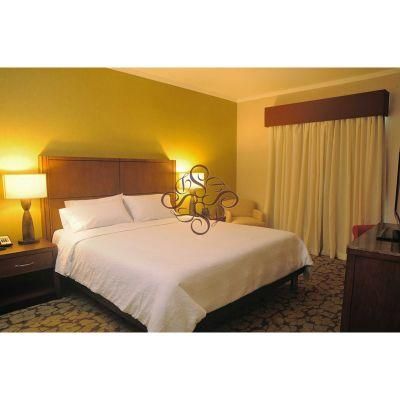 Economic Wooden Bed Hotel Bedroom Furniture for 3 Star (AL 19)