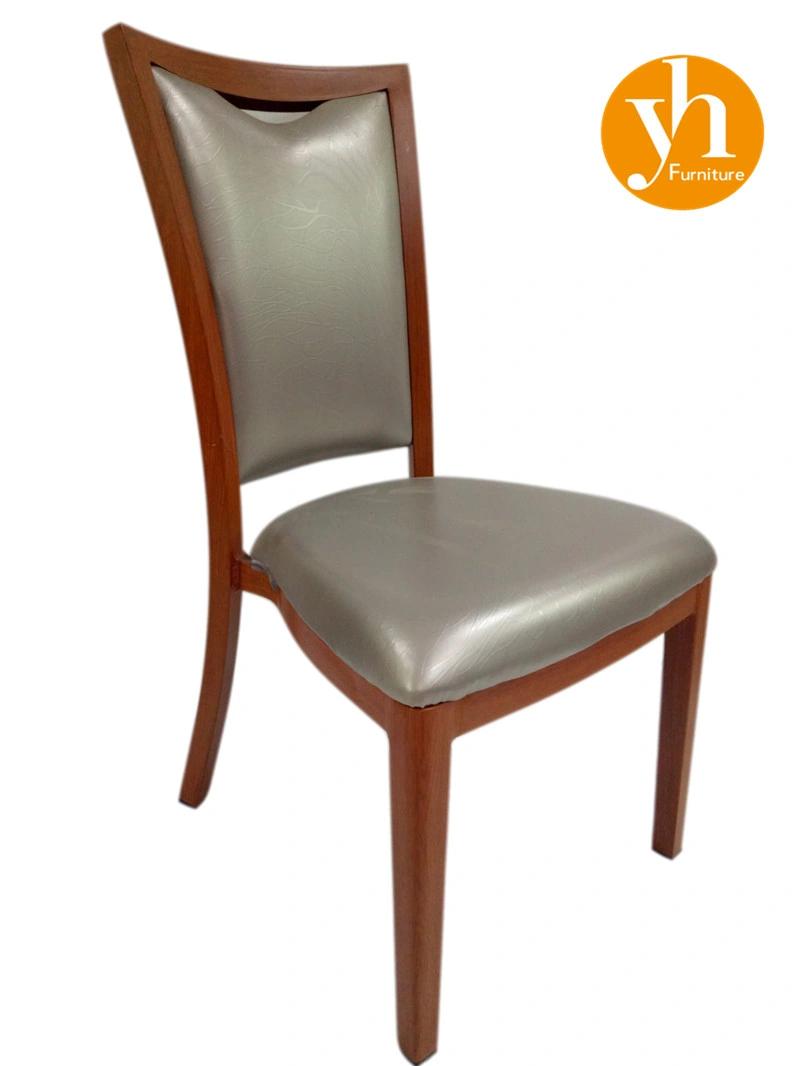 Hotel Banquet Party Furniture Retail Metal Wood Chair Living Room Dining Chairs