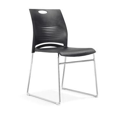 Modern Office Furniture PP Office Training Waiting Room Visitor Guest Stackable Chair