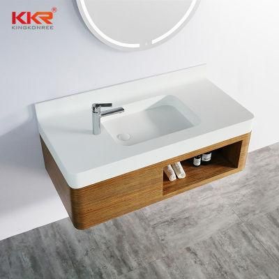 Modern French Style Bath Furniture Cabinet 60 Inch Single Sink Bathroom Vanity Wash Basin Cabinet