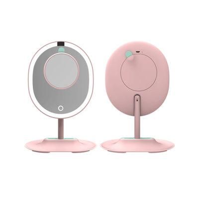 Desktop Body Sensor LED 5X Magnifies Girl Ladies Mirror Vanity