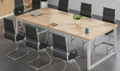 Steel Desk Frame Conference Table, Office Meeting Desk