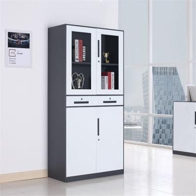 Modern Office Cupboard 2 Drawer Storage Steel Filing Cabinet
