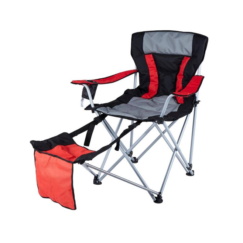 Comfortable with Soft Cotton Foldable Chair with Footrest