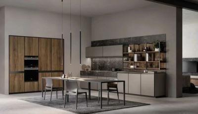 China Factory New Product Wooden Kitchen Cupboard Modern Kitchen Cabinet