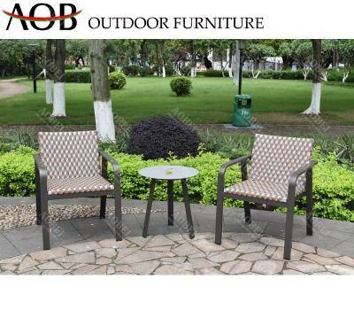 Modern Outdoor Hotel Home Resort Villa Rattan Balcony Backyard Patio Leisure Chair Table Furniture Set