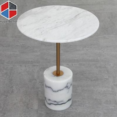 Nordic Design White Marble Base Coffee Tables