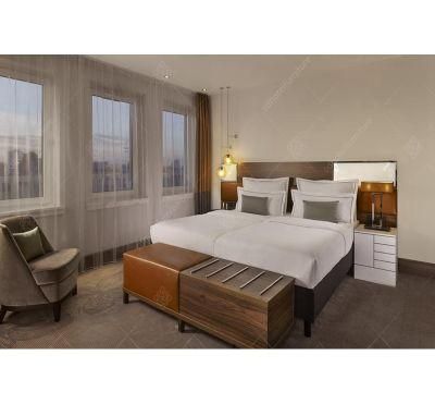 High End Hotel Furniture Manufacturer for Cheap Inserted Lighting Hampton Holiday Inn Bedroom Set