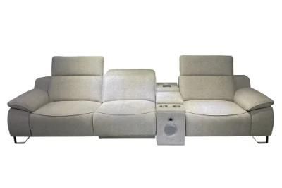 Modern Minimalist Nordic Size Apartment Smart Furniture Living Room Corner Massage Technology Cloth Sofa