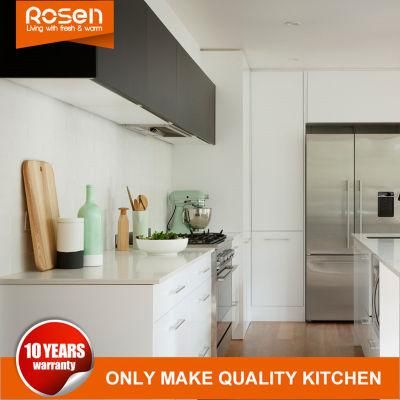 Fresh Design Large Capacity Practical White Lacquer Kitchen Cabinet