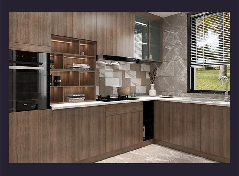 European-Style Whole House Custom Modern Simple Open Cabinets, Custom-Made Household Furniture 0029