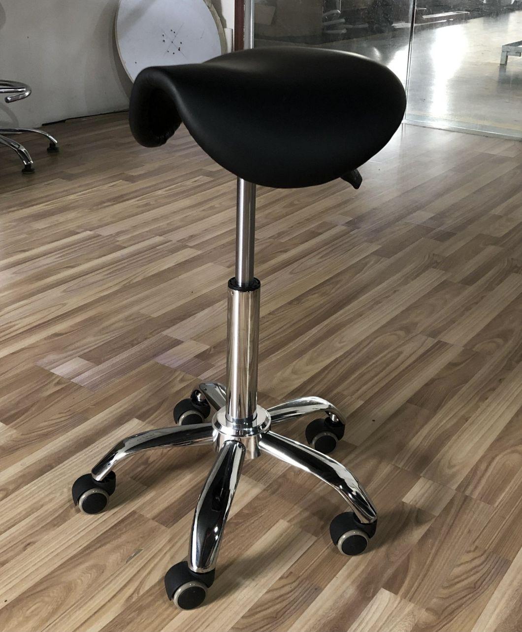 Ergonomic Adjustble Swivel Saddle Seat Stool Office Chair