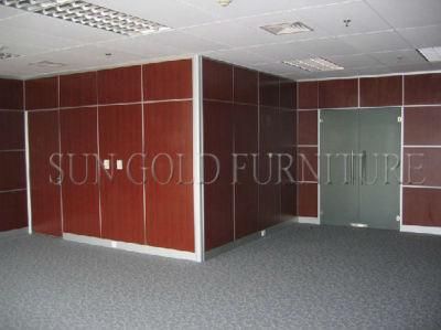 Modern Laminated Boards Decorative Movable Sound Proof Partition Wall (SZ-WS569)