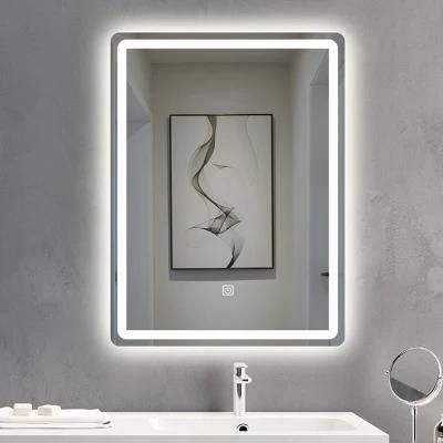 Wholesale Price Illuminated Modern Hotel Bathroom LED Smart Mirror China Factory