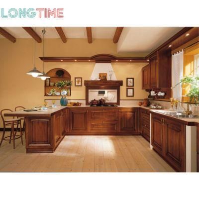 Classic Cabinets Solid Wooden Kitchen Cabinet Design