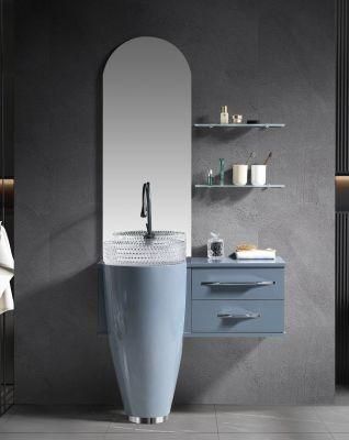 China Factory Wholesale Modern Light Bathroom Vanity