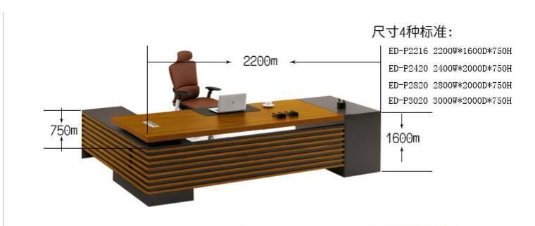 Hot Sells Modern Wooden L Shape Home Office Desk Furniture
