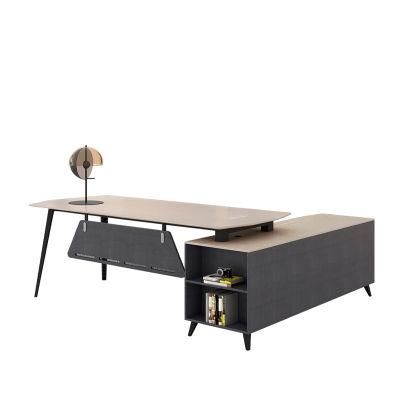 Factory Wholesale Manager MDF Melamine Wooden Office Table Desk Furniture