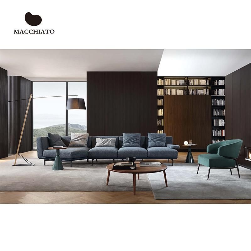 Living Room High End Furniture Modern Design Macchiato Brand Sectional Sofa