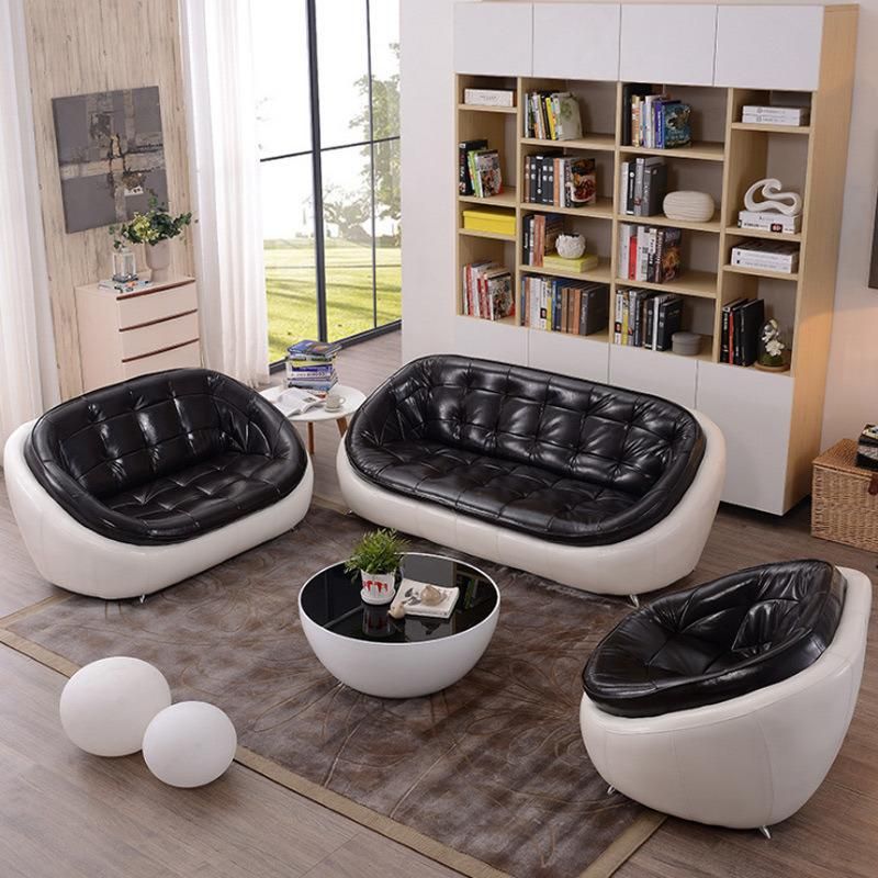 Special Chinese Modern Furniture Home Living Room Chesterfield Leather Sofa