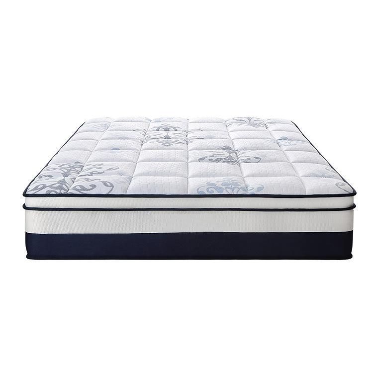 Modern King Size Spring Mattress Hotel Home Furniture Latex Memory Foam Mattress in a Box