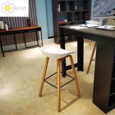 Wholesale Bar Furniture Modern Cheap White Black Plastic Counter Stool High Bar Stools