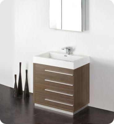 Modern Style Hotel Hot Selling Bathroom Cabinet with Mirror Bathroom Vanity