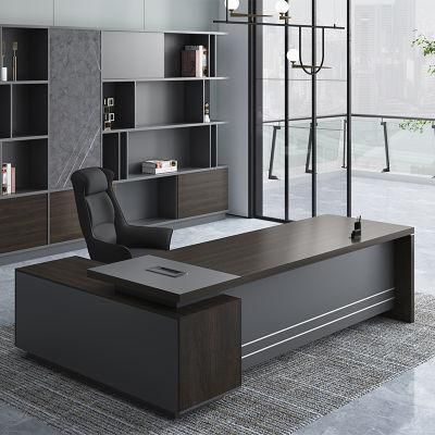 Wholesale Cheap Hotel Building MDF Executive Wooden Modern Home Furniture Desk Office Table