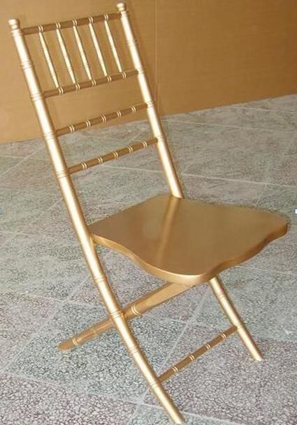High Quality Solid Wood Folding Chiavari Chair Folding Tiffany Chair