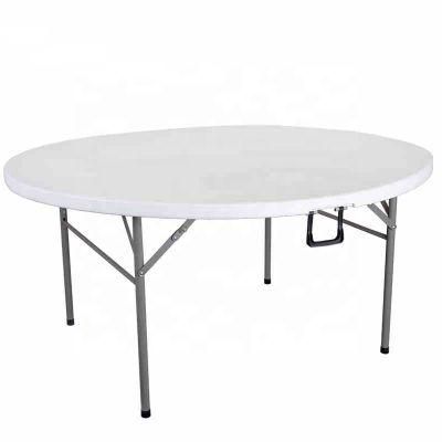 China Manufacturer Spare Parts Functional 6FT 72inch Plastic Outdoor Folding Table Modern Style Garden Rectangle Long HDPE Table for Meeting