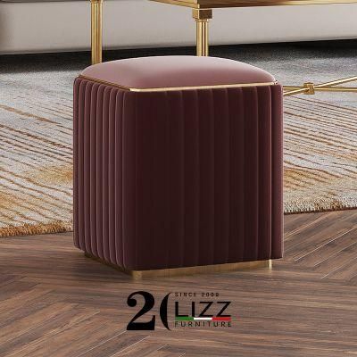 10% off Luxury Good Quality Modern Living Room Furniture Leisure Home Fabric Sofa with Velvet Stool