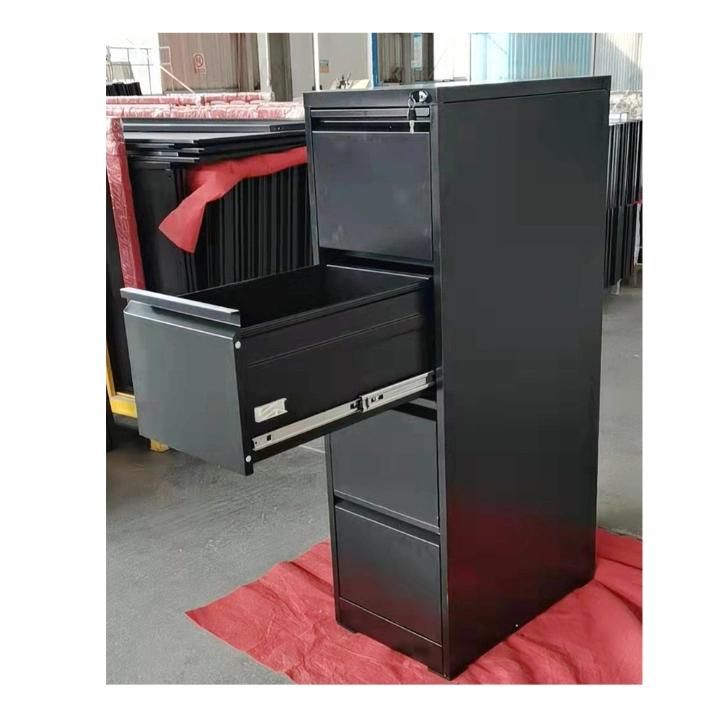 Fas-002-4D Modern Steel Storage Cabinets Metal File Filing Cabinet with 4 Drawers for Office Use
