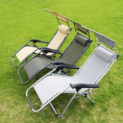 Steel Folding Chair with Armrest with Sunshade (EHD-01)