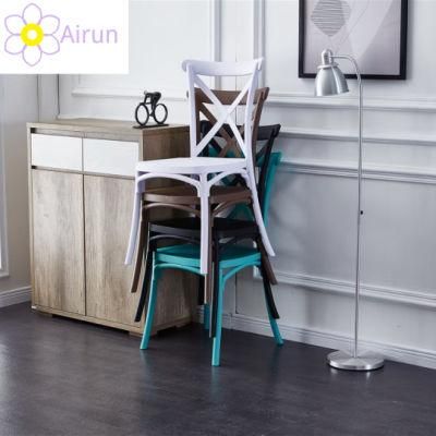 Modern New Design Dining Stackable Plastic Chair for Dining Room