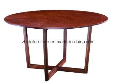 Italian Modern Style Foshan Wholesale Solid Wood Hotel Restaurant Home Dining Furniture Table Dining Table