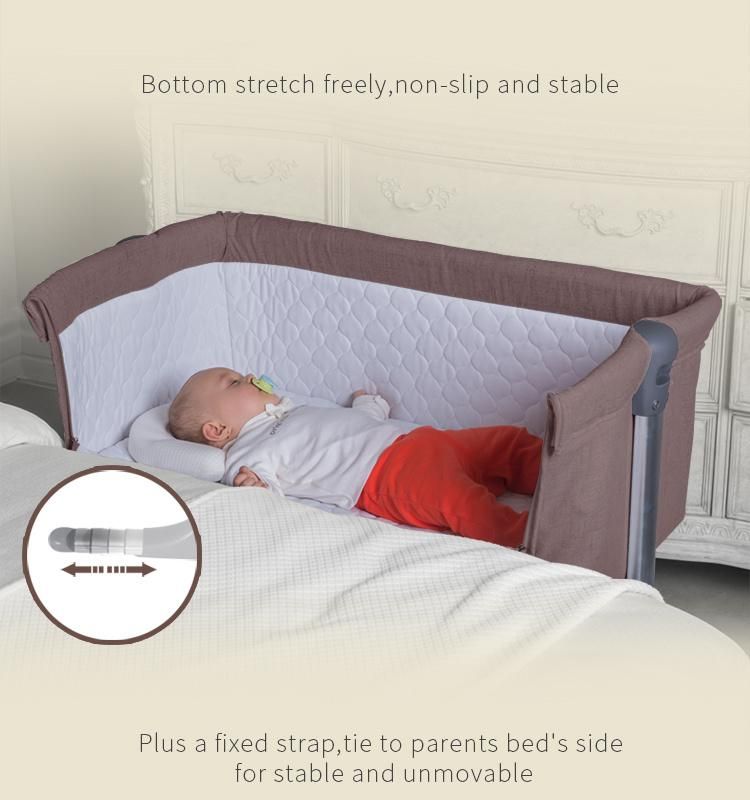 Certified Baby Cot Bed Baby Cribs Baby Rock Co-Sleeper