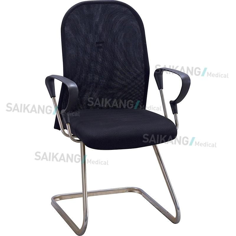 Ske055 Hospital Mobile Steel Office Backrest Doctor Chair
