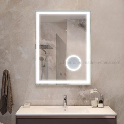 Home Decoration High Quality Bathroom Mirror with 5X Magnifying Mirror