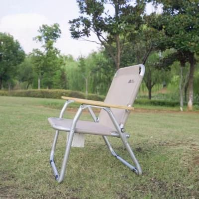 Single Spring Chair Outdoor Beach Chair Leisure Camping Folding Chair