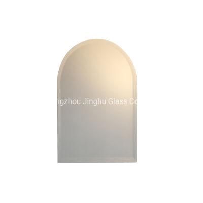 Home Decor 5mm 6mm Make up Bathroom Mirror Rectangle Framless Beveled Fancy Bath Decoraive Wall Mirror