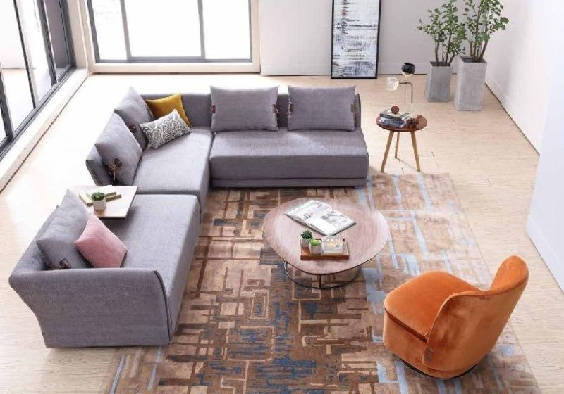 Hot Sale Livingroom Furniture Cheap Fabric Sofa