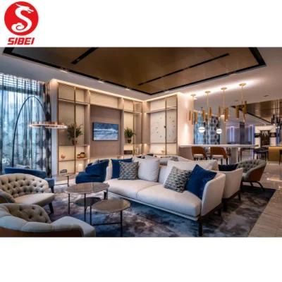 Sibei Customized Modern Designer Design Hotel Lobby Furniture for Hotel Public Area